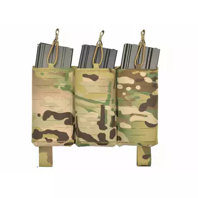Panel Buckle Up Laser-Cut for 3 AR15/AK Magazines - Multicamo [8Fields]