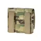 Triple Laser-Cut Pistol Magazine Pouch with Flap - Multicamo [8Fields]