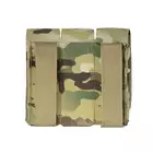 Triple Laser-Cut Pistol Magazine Pouch with Flap - Multicamo [8Fields]