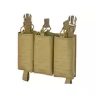 Panel Buckle Up Laser-Cut for 3 AR15/AK Magazines - Coyote [8Fields]