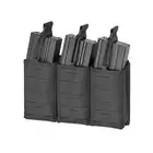 Panel Laser-Cut z ładownicami na 3 magazynki AR15 - Czarna [8Fields]