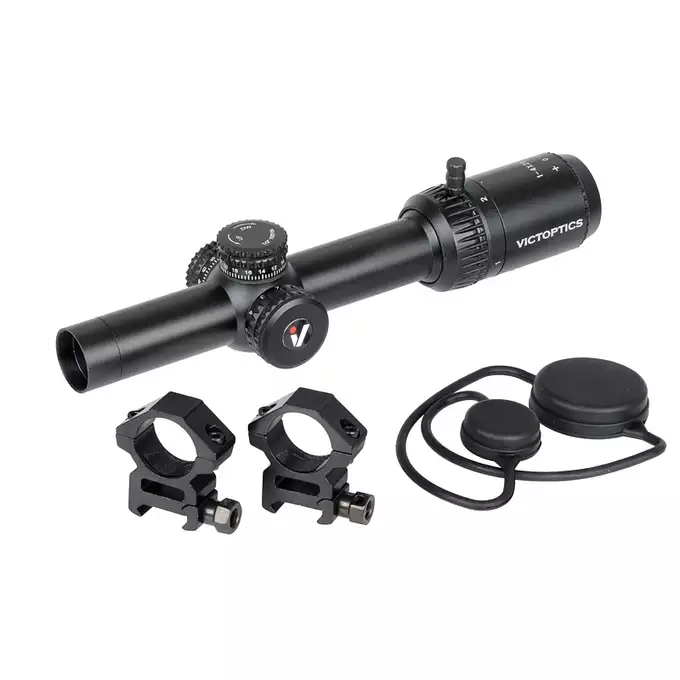 [Zestaw] Luneta Victoptics ZOD 1-4x20IR [Vector Optics] + Osłona przeciwsłoneczna na obiektyw 20mm [Vector Optics]