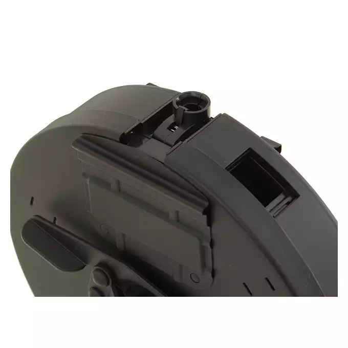[Set] WW2 submachine gun replica CM.033 [CYMA] + 550rd Drum magazine for M1A1/CM.033/CM.051 [CYMA]