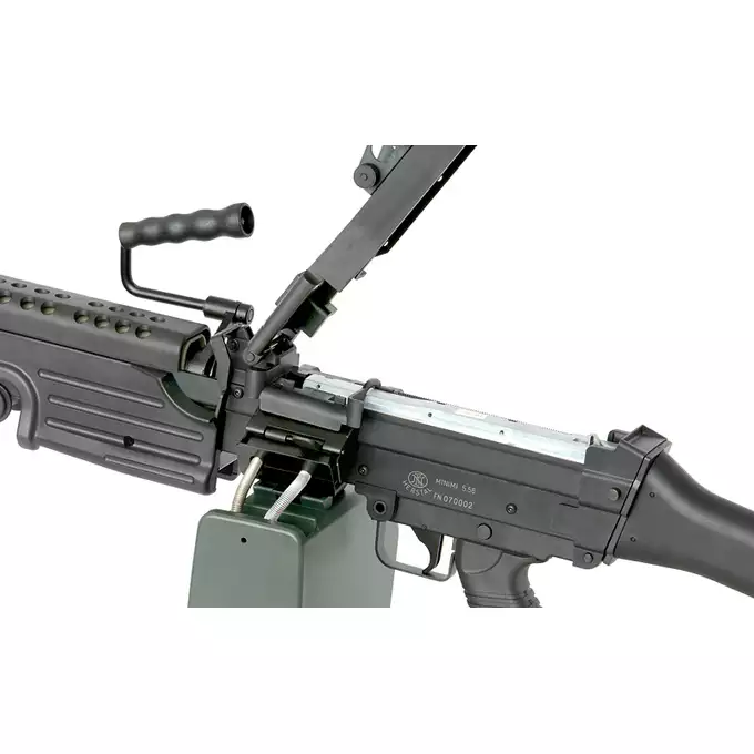 [Zestaw] Replika karabinu maszynowego M249 MKII Sports Line [A&amp;K] + Akumulator Li-ion 2600mAh 7,4V 15C Tamiya [IPower]