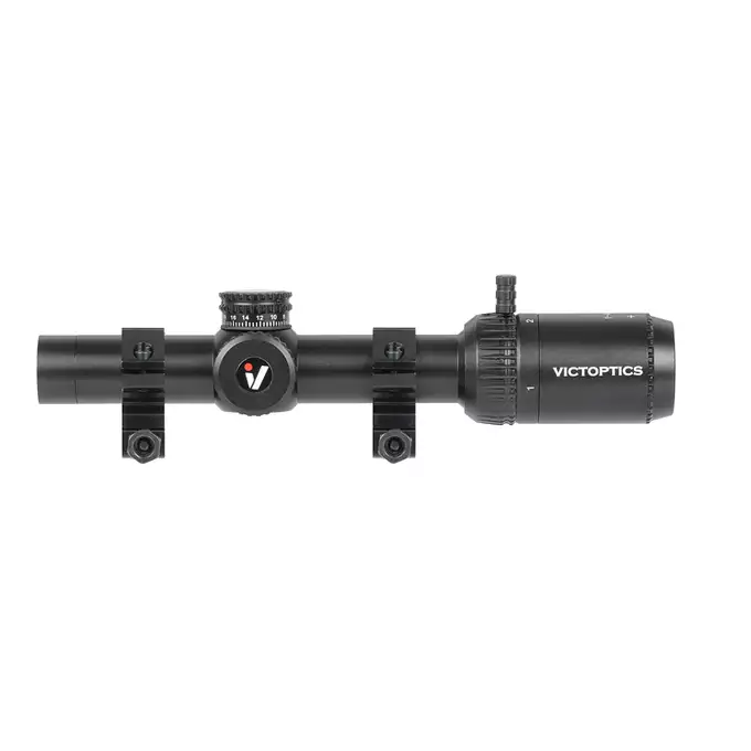 [Zestaw] Luneta Victoptics ZOD 1-4x20IR [Vector Optics] + Osłona przeciwsłoneczna na obiektyw 20mm [Vector Optics]