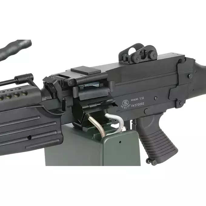 [Zestaw] Replika karabinu maszynowego M249 MKII Sports Line [A&amp;K] + Akumulator Li-ion 2600mAh 7,4V 15C Tamiya [IPower]