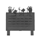 Panel Buckle Up Laser-Cut Low Profile - Czarny [8FIELDS]