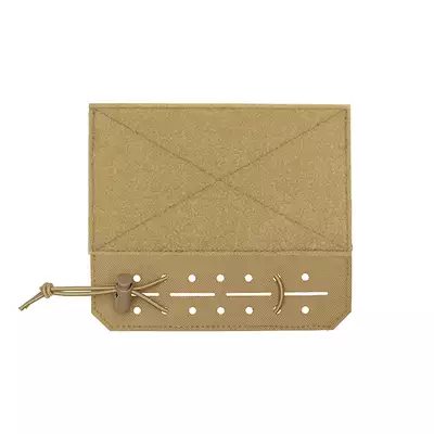 Universal Hook-and-Loop Laser-Cut Mounting Panel - Coyote [8Fields]