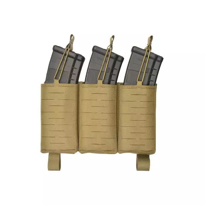 Panel Buckle Up Laser-Cut for 3 AR15/AK Magazines - Coyote [8Fields]