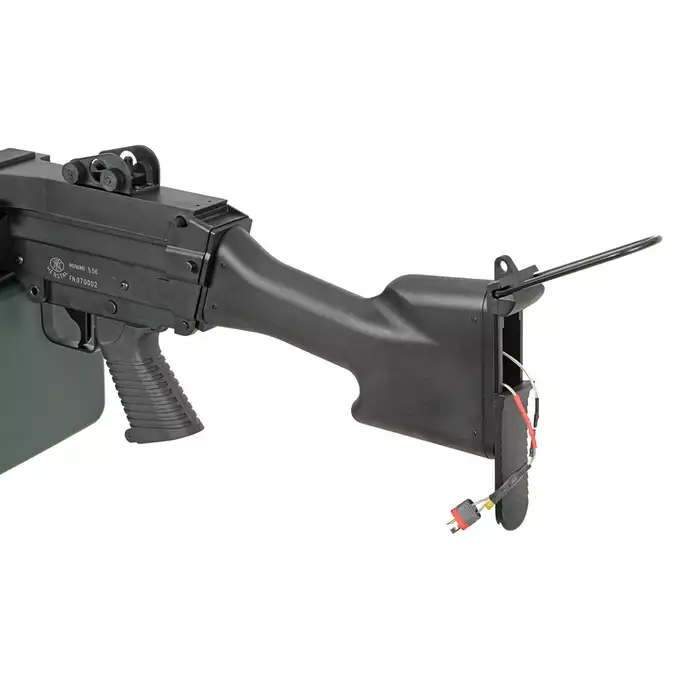 [Zestaw] Replika karabinu maszynowego M249 MKII Sports Line [A&amp;K] + Akumulator Li-ion 2600mAh 7,4V 15C Tamiya [IPower]