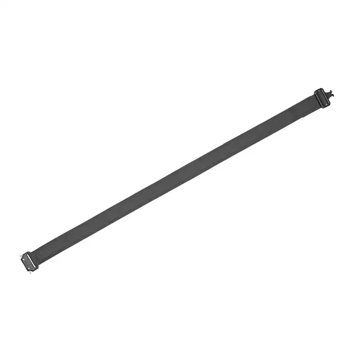 Minimalistyczny pas EDC Laser-Cut - XL - Czarny [8Fields]