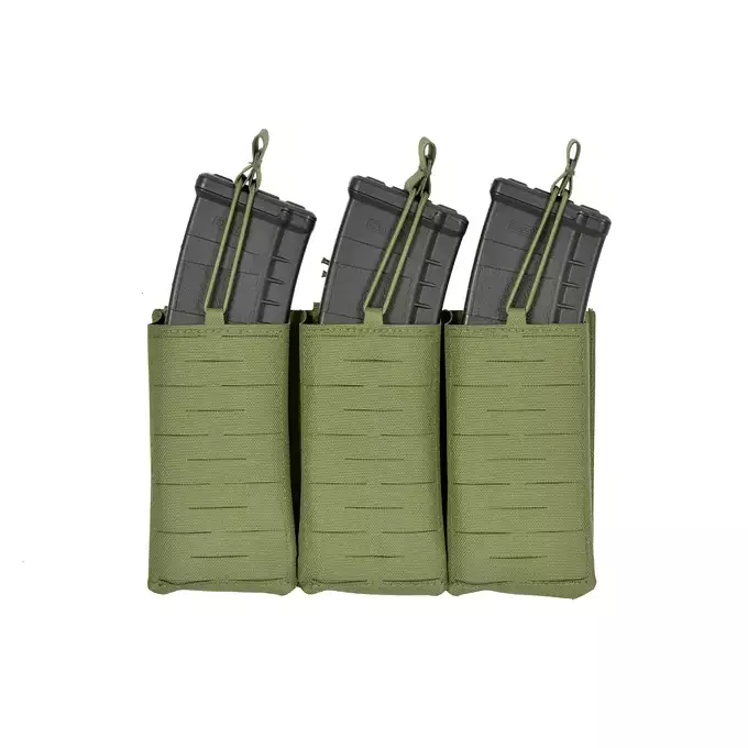 Panel Laser-Cut z ładownicami na 3 magazynki AR/AK - Olive [8Fields]