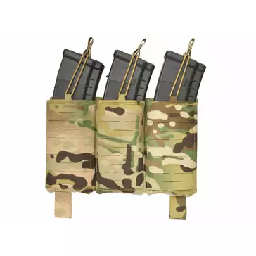 Panel Buckle Up Laser-Cut for 3 AR15/AK Magazines - Multicamo [8Fields]