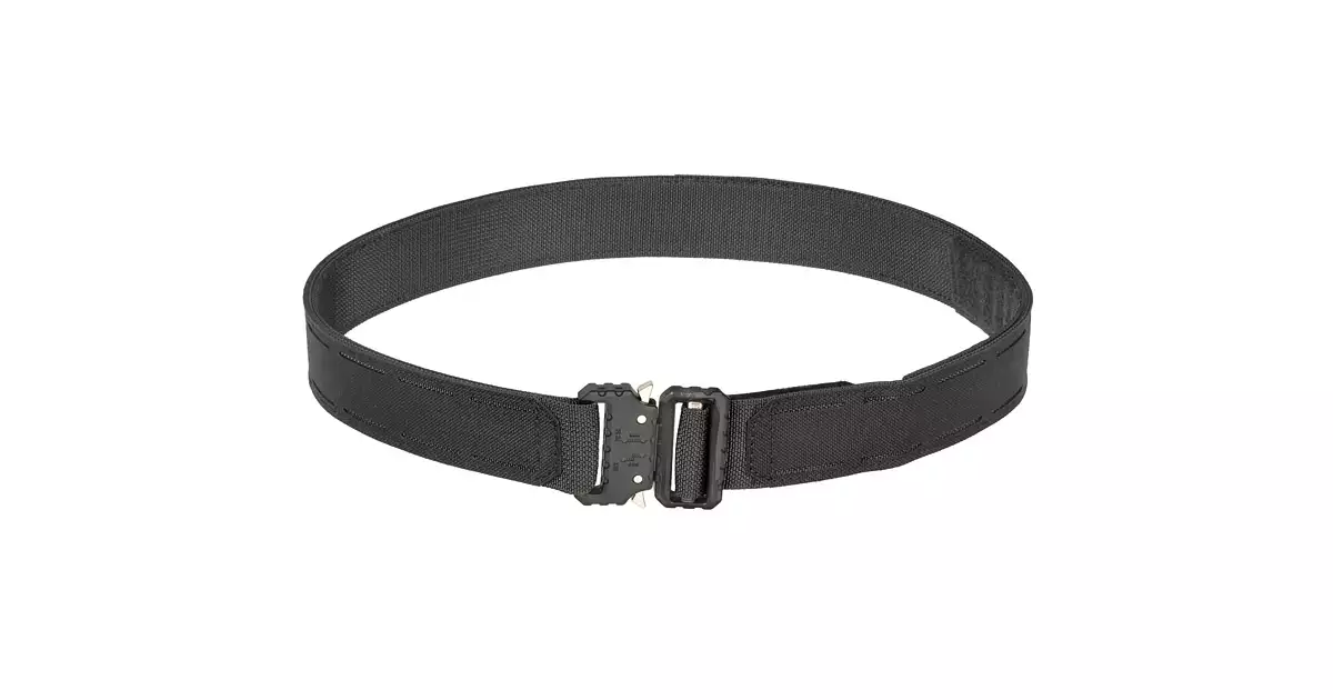 Minimalist EDC Laser-Cut Belt - M - Black [8Fields] | Taiwangun