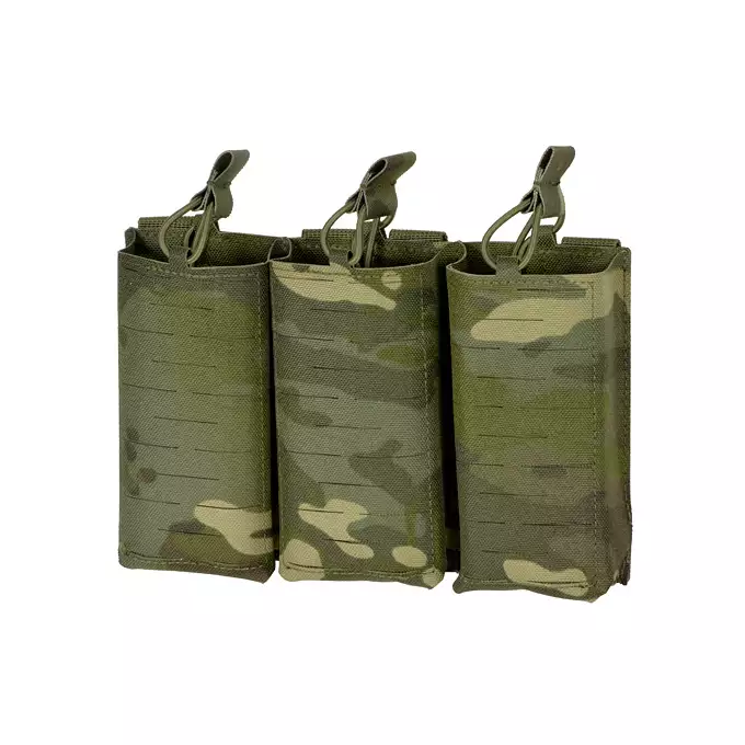 Laser-Cut Panel with 3 AR/AK Magazine Pouches - MT [8Fields]