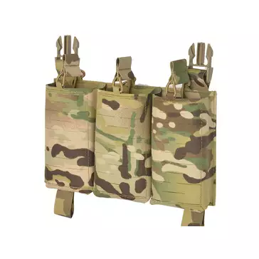 Panel Buckle Up Laser-Cut for 3 AR15/AK Magazines - Multicamo [8Fields]