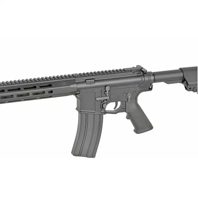 WE13 DSG 13" M4/AR-15 Airsoft Rifle, 50 RPS, ETU - Black [WELL PRO]