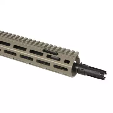 WE13 DSG 13" M4/AR-15 Airsoft Rifle, 50 RPS, ETU - Tan [WELL PRO]