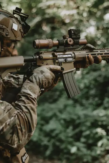 Knight's Armament KS-1 12,8" GBB Replica - Tan [EMG]