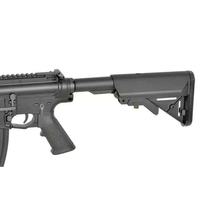 WE13 DSG 13" M4/AR-15 Airsoft Rifle, 50 RPS, ETU - Black [WELL PRO]