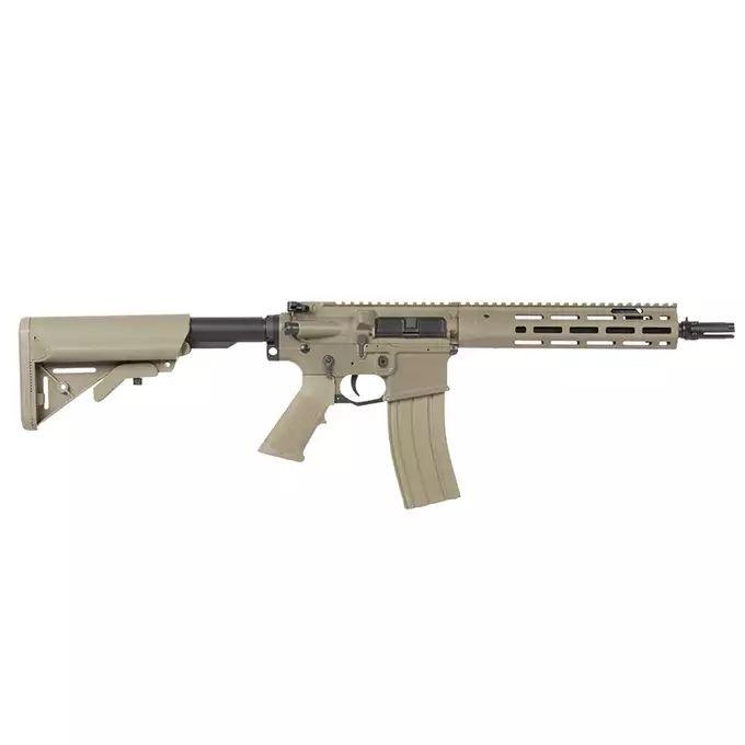 WE13 DSG 9,5" M4/AR-15 Airsoft Rifle, 50 RPS, ETU - Black [WELL PRO]