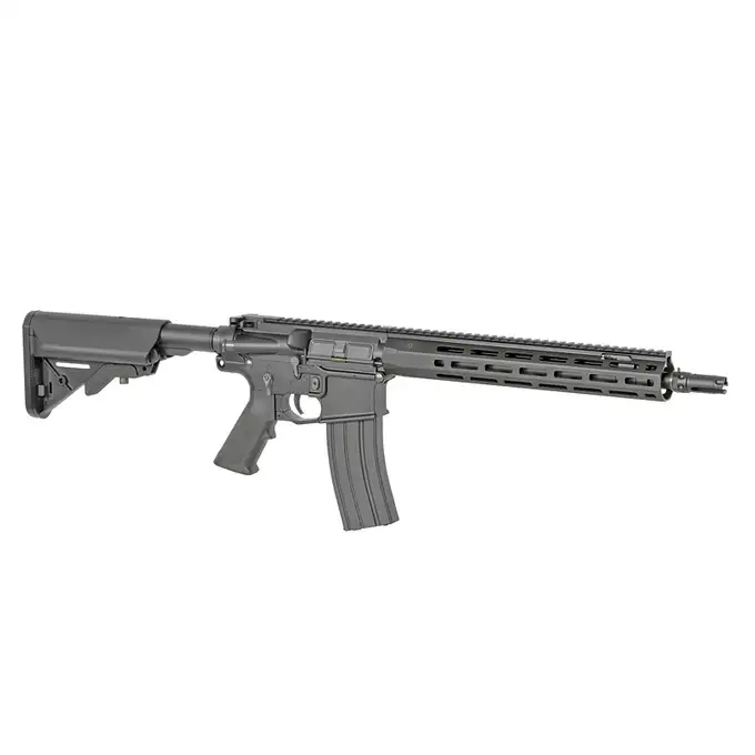 WE13 DSG 13" M4/AR-15 Airsoft Rifle, 50 RPS, ETU - Black [WELL PRO]