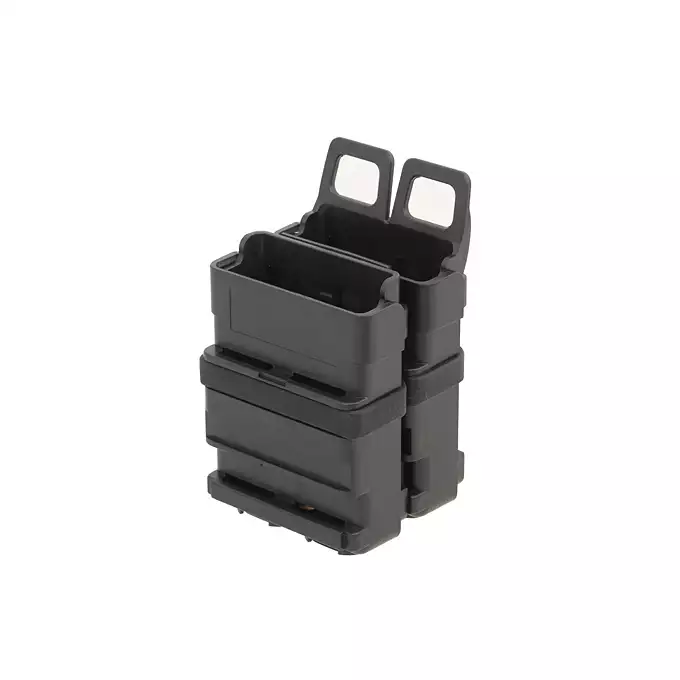[Zestaw] Pas bojowy LCS COBRA FY45MV - M - Black [EM] + Polimerowa ładownica na 2 magazynki 5.56 - black [FMA]