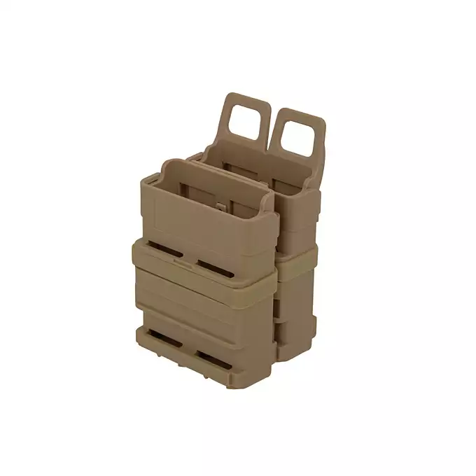[Zestaw] Pas bojowy LCS COBRA FY45MV - M - Coyote Brown [EM] + Polimerowa ładownica na 2 magazynki 5.56 - dark earth [FMA]