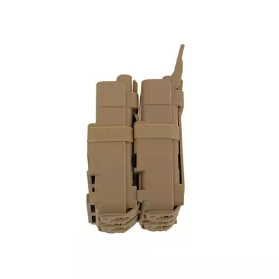 [Zestaw] Pas bojowy LCS COBRA FY45MV - M - Coyote Brown [EM] + Polimerowa ładownica na 2 magazynki 5.56 - dark earth [FMA]