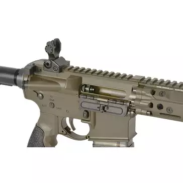 Daniel Defense DDM4 MK18 RIII 9.5 Lightning Series gas-powered replica - Brown [EMG]