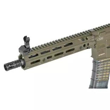Daniel Defense DDM4 MK18 RIII 9.5 Lightning Series gas-powered replica - Brown [EMG]