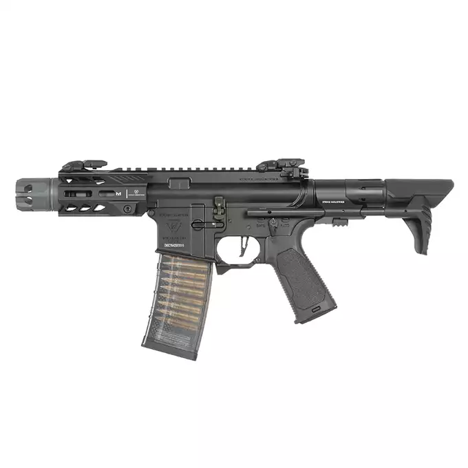Strike Industries 4" Raider PDW CGS Lightning Series GBBR Replica - Black [EMG]