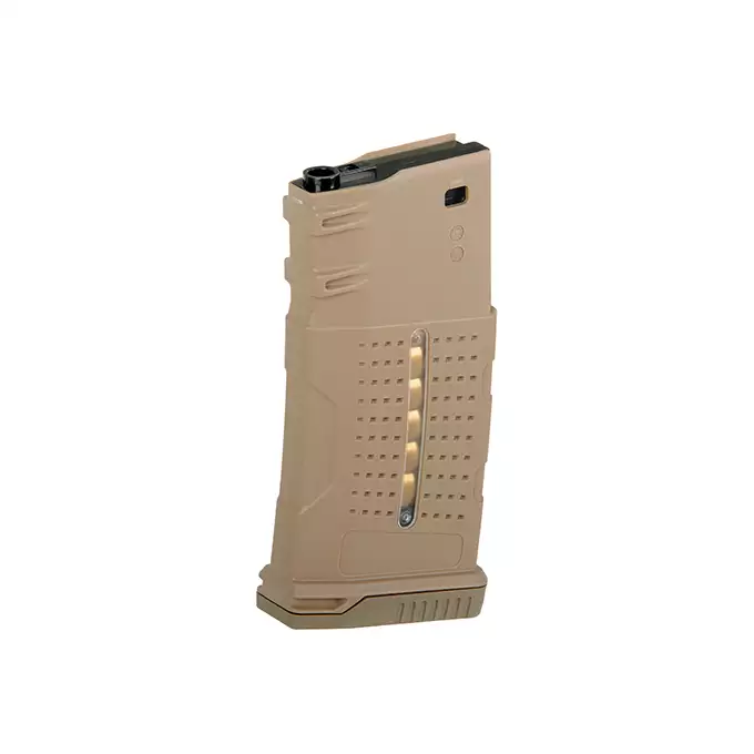 220rd Enhanced Grip Polymer Magazine for AR-10/SR25 - Dark Earth