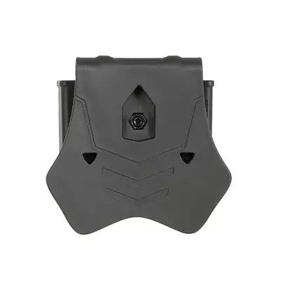 1911 Airsoft Double Mag Pouch Series - Black [Amomax]