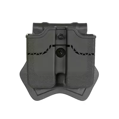 1911 Airsoft Double Mag Pouch Series - Black [Amomax]