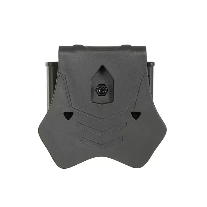Ładownica Airsoftowa na dwa magazynki 1911 - Black [Amomax]