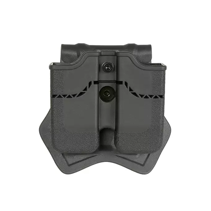 Ładownica Airsoftowa na dwa magazynki 1911 - Black [Amomax]