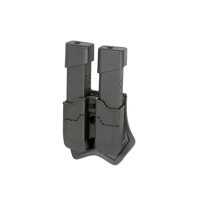 PX4/P30/USP/USP Compact Airsoft Double Mag Pouch Series - Black