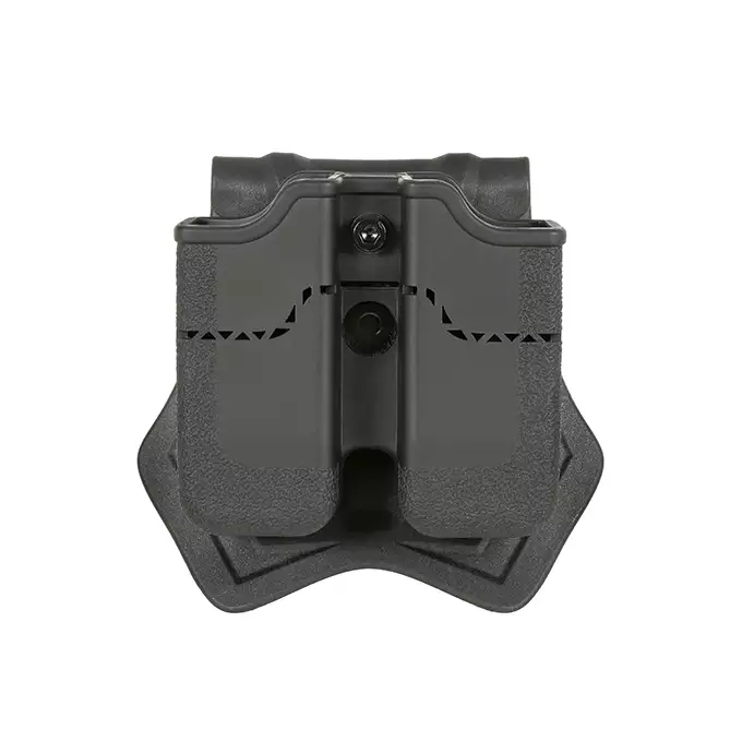 PX4/P30/USP/USP Compact Airsoft Double Mag Pouch Series - Black