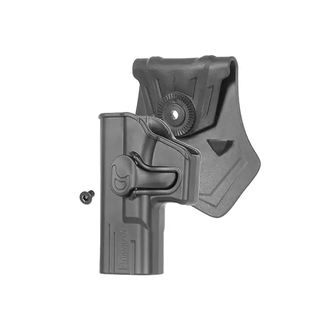 G19 Airsoft Left-Handed Holster Series - Black [Amomax]