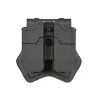 PX4/P30/USP/USP Compact Airsoft Double Mag Pouch Series - Black