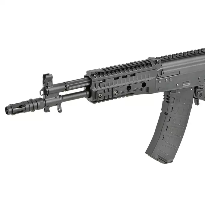 [Zestaw] WE09K Replika Karabinu Szturmowego Full Metal GBBR - Short [WELL PRO] + Magazynek Green Gaz do Karabinów Gazowych AK12 GM [WELLPRO]