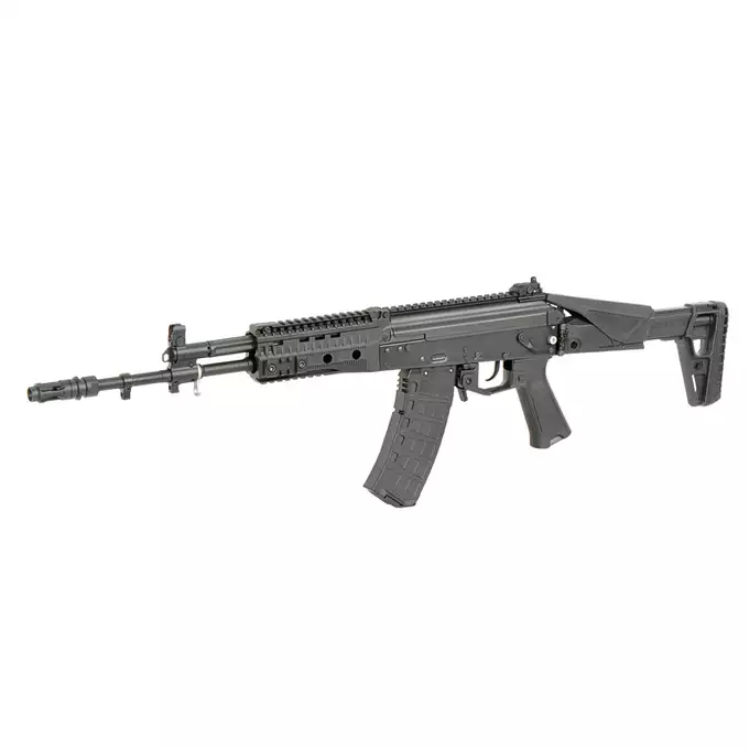 [Zestaw] WE09 Replika Karabinu Szturmowego Full Metal GBBR [WELL PRO] + Magazynek Green Gaz do Karabinów Gazowych AK12 GM [WELLPRO]
