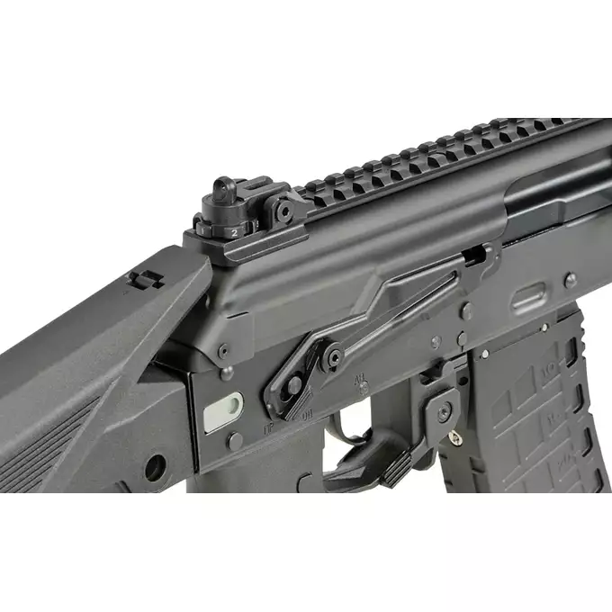 [Zestaw] WE09K Replika Karabinu Szturmowego Full Metal GBBR - Short [WELL PRO] + Magazynek Green Gaz do Karabinów Gazowych AK12 GM [WELLPRO]