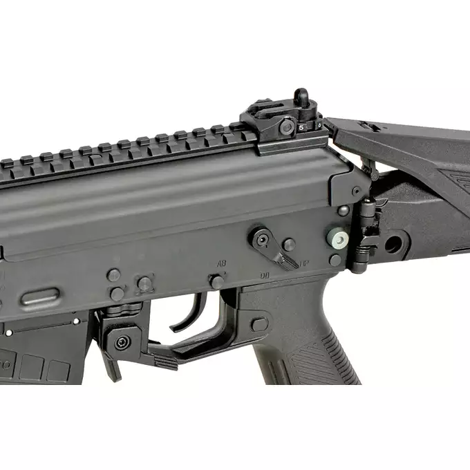 [Zestaw] WE09K Replika Karabinu Szturmowego Full Metal GBBR - Short [WELL PRO] + Magazynek Green Gaz do Karabinów Gazowych AK12 GM [WELLPRO]