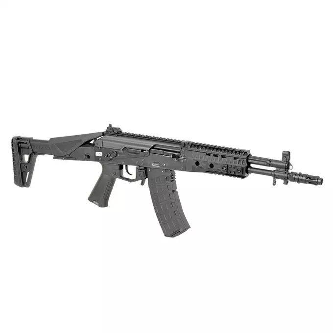 [Zestaw] WE09K Replika Karabinu Szturmowego Full Metal GBBR - Short [WELL PRO] + Magazynek Green Gaz do Karabinów Gazowych AK12 GM [WELLPRO]
