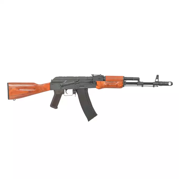 [Zestaw] CM.056 Full Steel AK replika Eshooter ETU [CYMA] + Magazynek Mid-Cap do AK74/AK-105 [CYMA]