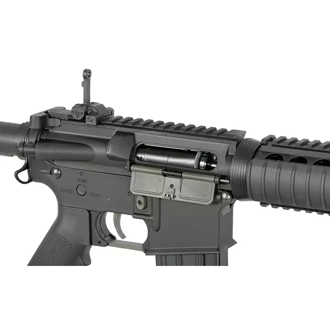 [Zestaw] Replika Karabinka M4 CQB-R MOD0 Sports Line ETU [S&amp;T] + Celownik Victoptics 1x35 - black [Vector Optics]