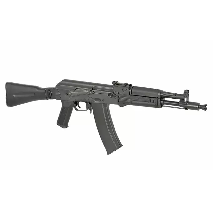 [Zestaw] CM.053D Full Steel AK replika Eshooter ETU [CYMA] + Magazynek Mid-Cap do AK74/AK-105 [CYMA]