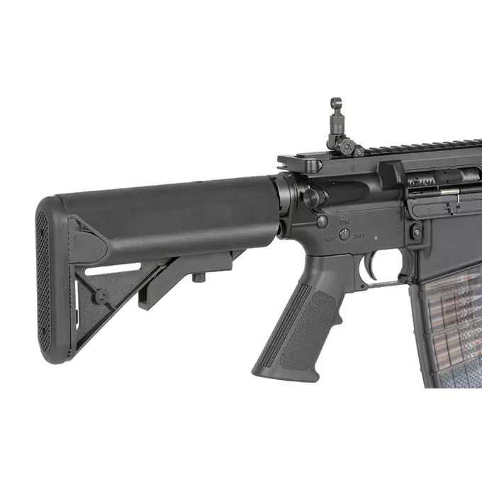 [Zestaw] Replika Gazowa Karabinka Daniel Defense DDMK18 - Black [EMG] + Regulowany zestaw zaworów mocy CGS do TM MWS [CGS]